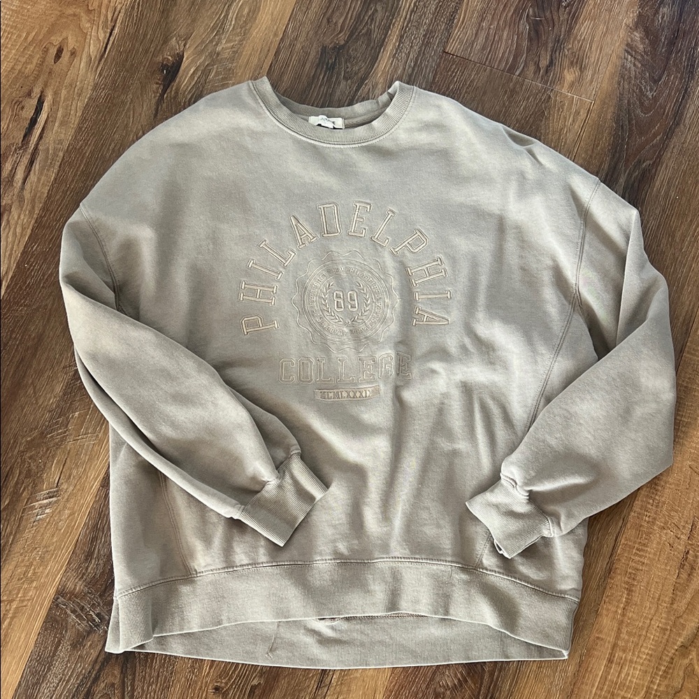 GARAGE Crewneck Sweatshirt - Taupe